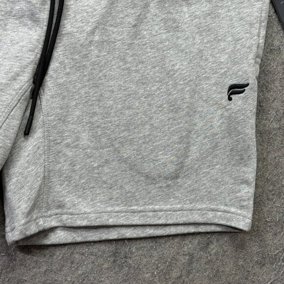 Fabletics Year Round Terry Shorts Men L Gray 7" Sweatshorts - Picture 4 of 13